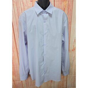 Lululemon Mens New Venture Slim Fit Shirt XXL Starch Blue